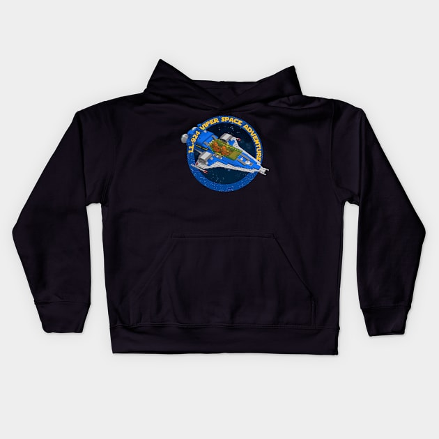 LL 924 Viper Space Adventure Kids Hoodie by mamahkian